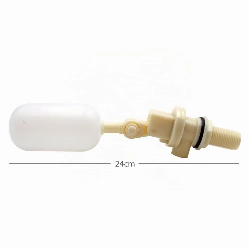 Válvula De Flotador de Agua de 2 Piezas Con Brazo Ajustable, Válvula de Bola de Flotador de Cierre Automático de 1/2 Pulgada