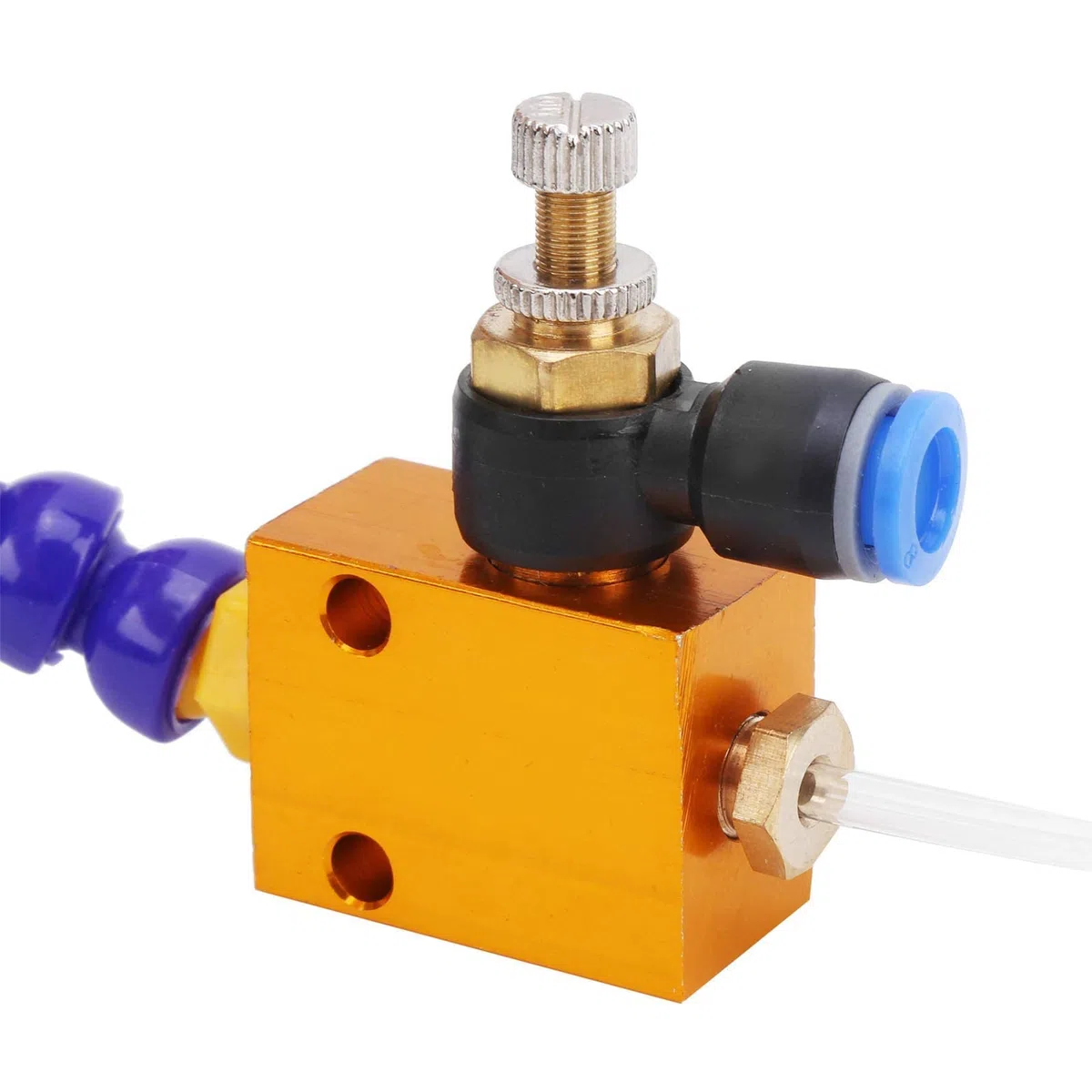 2 Unidades Pulverizador de Lubricación por Niebla Aerosol Refrigerante para Corte de Metal Tubo Enfriamiento por Aire CNC Torno Fresadora Taladro Grabado Diámetro 8mm