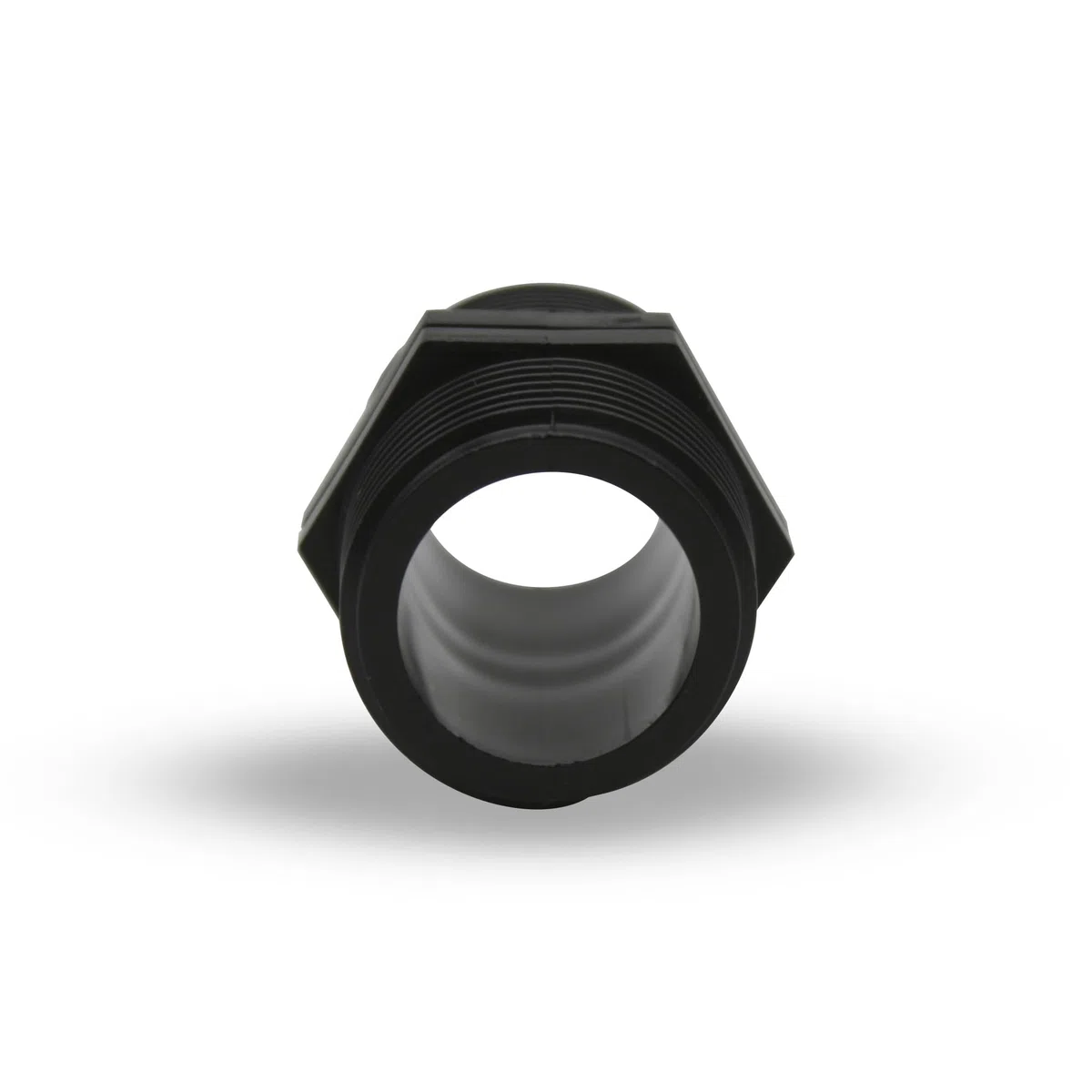 DOJA Barcelona Pezón Igual con Racor Roscado Doble Macho - Pack 4-2"x2" - Conector Estanco en Plástico - Adaptador Roscado Plástico, Fácil Montaje, Versátil: Piscina, Riego y Fontanería