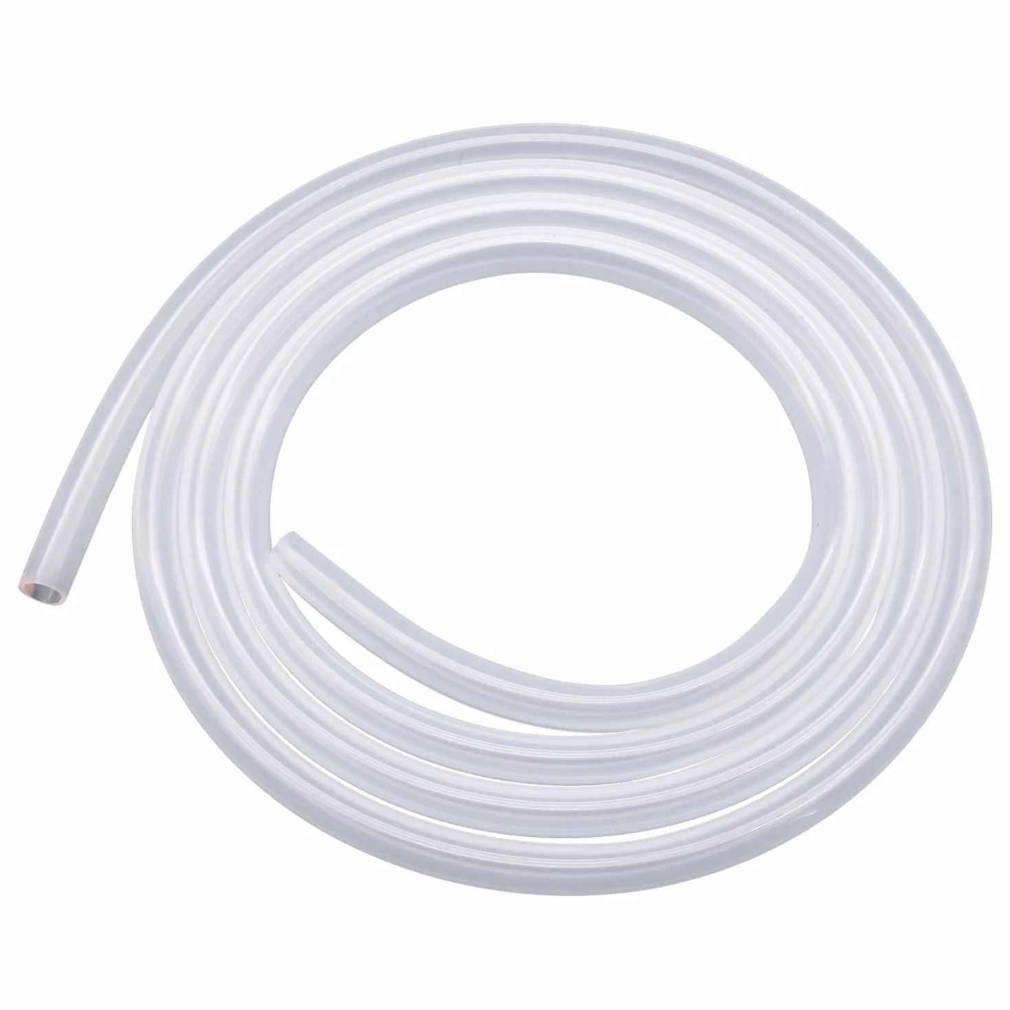 Tubos de Silicona Transparentes, Manguera Flexible de Grado Alimenticio, 8 mm ID x 12 mm OD, para Transferencia de Agua y Aire