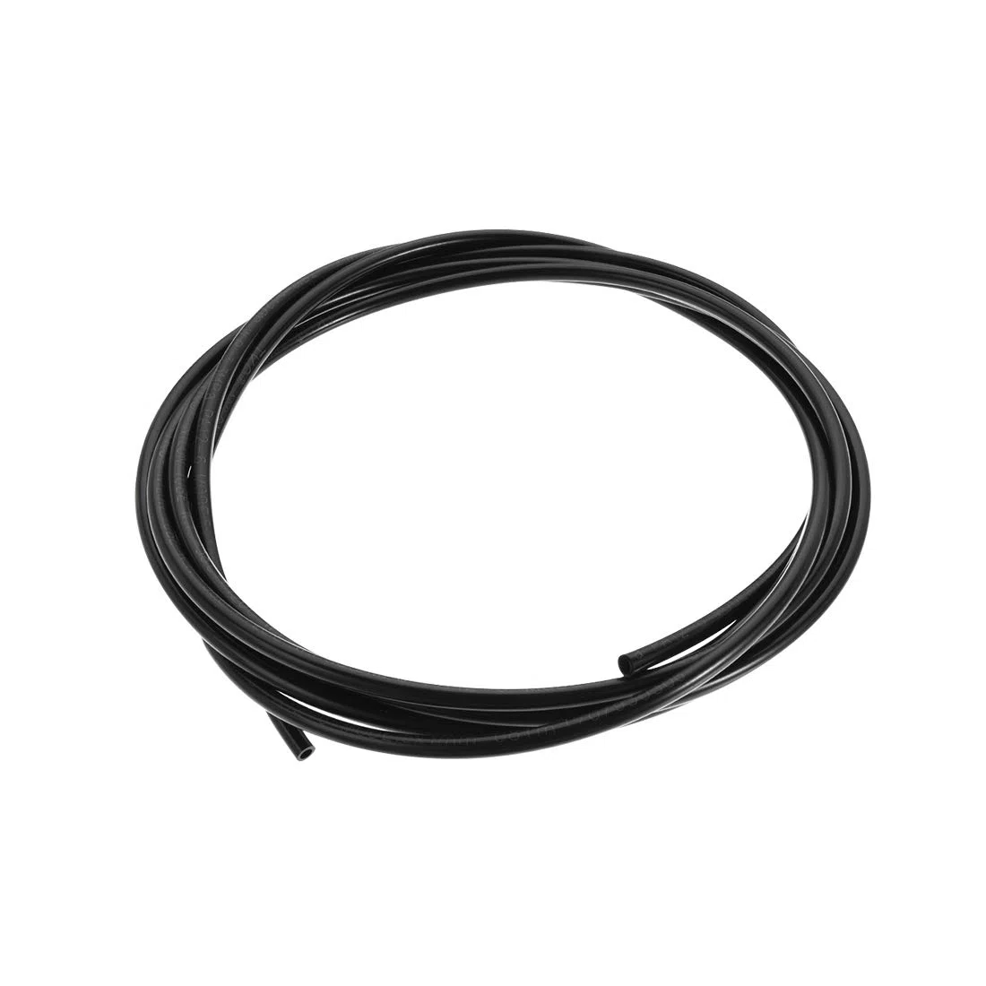 sourcing map Nylon Línea Manguera Tubo, 3mm(0.11") ID x 5mm(0.19") OD 3 M PA6 Nylon Tubo Neumático Aire Freno Tubería para Fluidos Transferencia Negro
