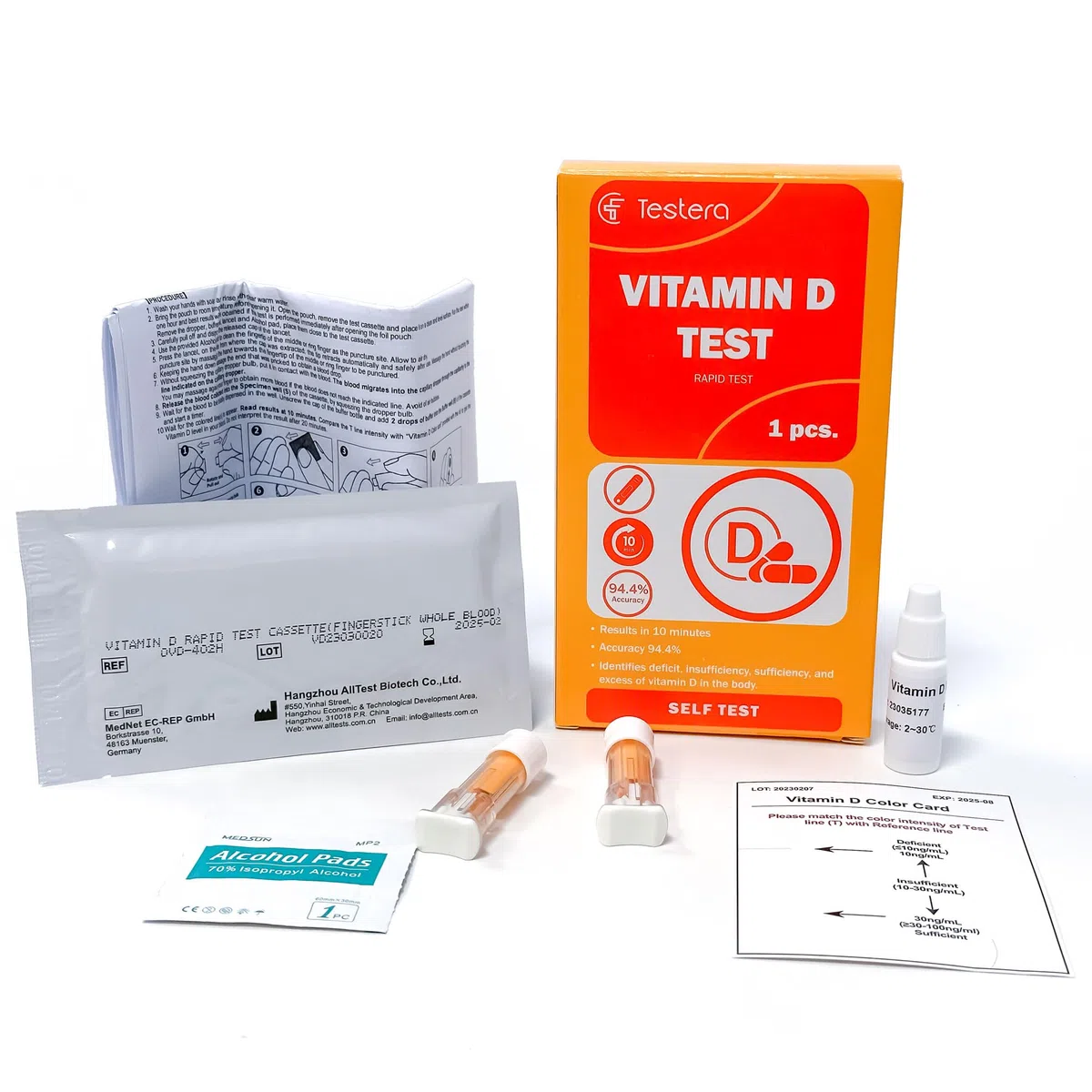 Prueba de vitamina D - Test de vitamina D para controles de salud regulares [MO] - Salud y cuidado personal