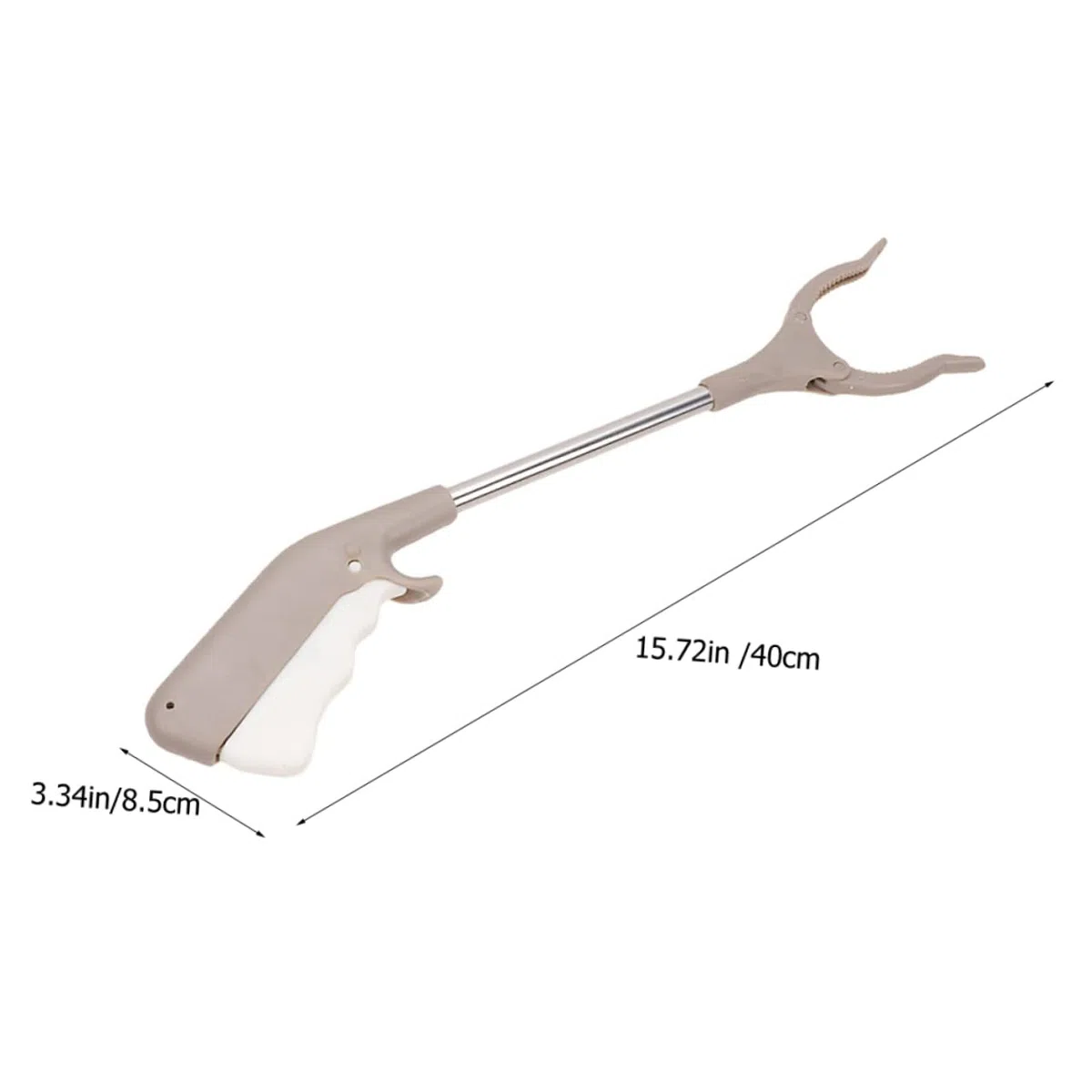 FRCOLOR 2piezas Pinzas De Aluminio Para Recoger Basura Herramientas Para Sanitarios y Fáciles De Usar