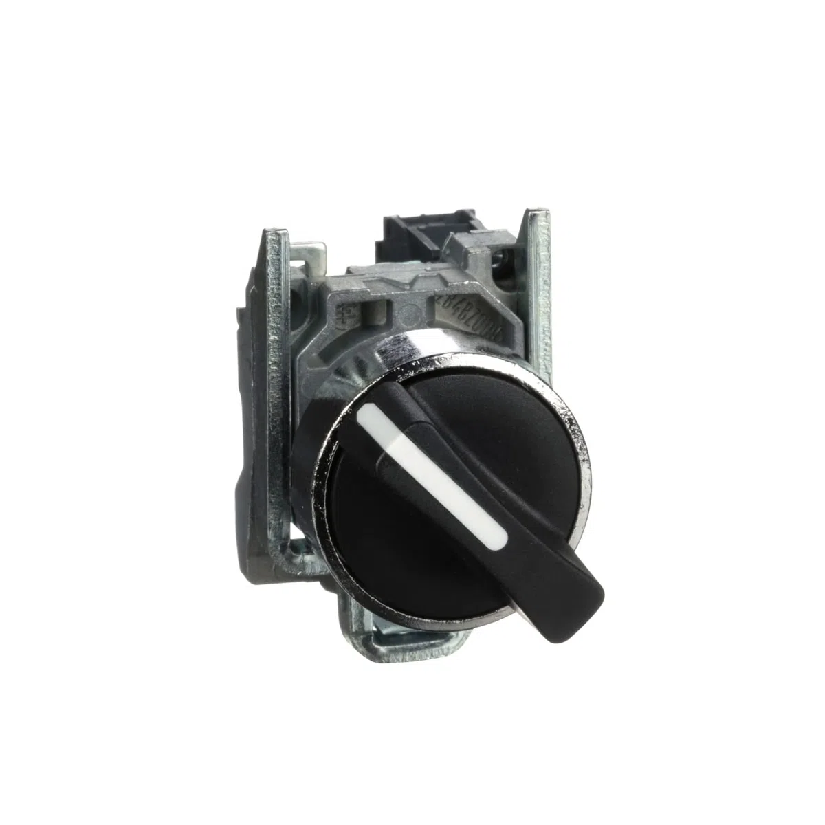 Schneider Electric XB4BD21 Selector Diámetro 22, Mango de 2 Posiciones, 1 Na, Negro