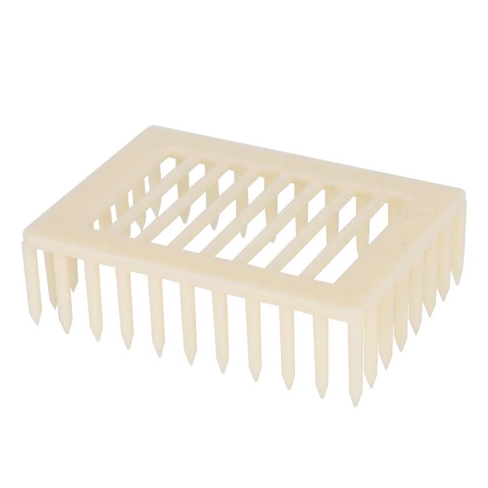 Aramox Jaula de Reina, 20 Piezas de Plástico con Forma Cuadrada, Caja de Cría de Reina, Jaula para Abejas, Herramienta para Apicultor, Equipo de Apicultura