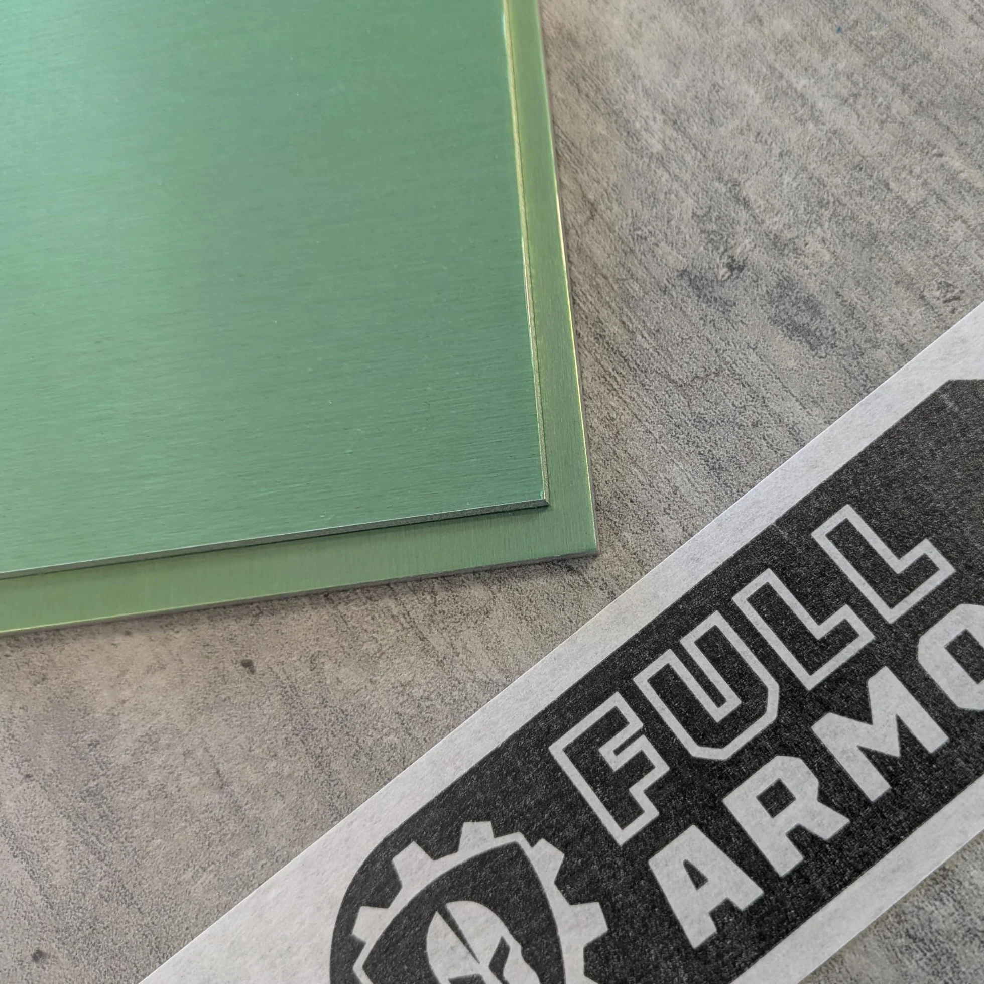 Placa de aluminio de 12 mm - 150 mm x 100 mm (15cm x 10cm)