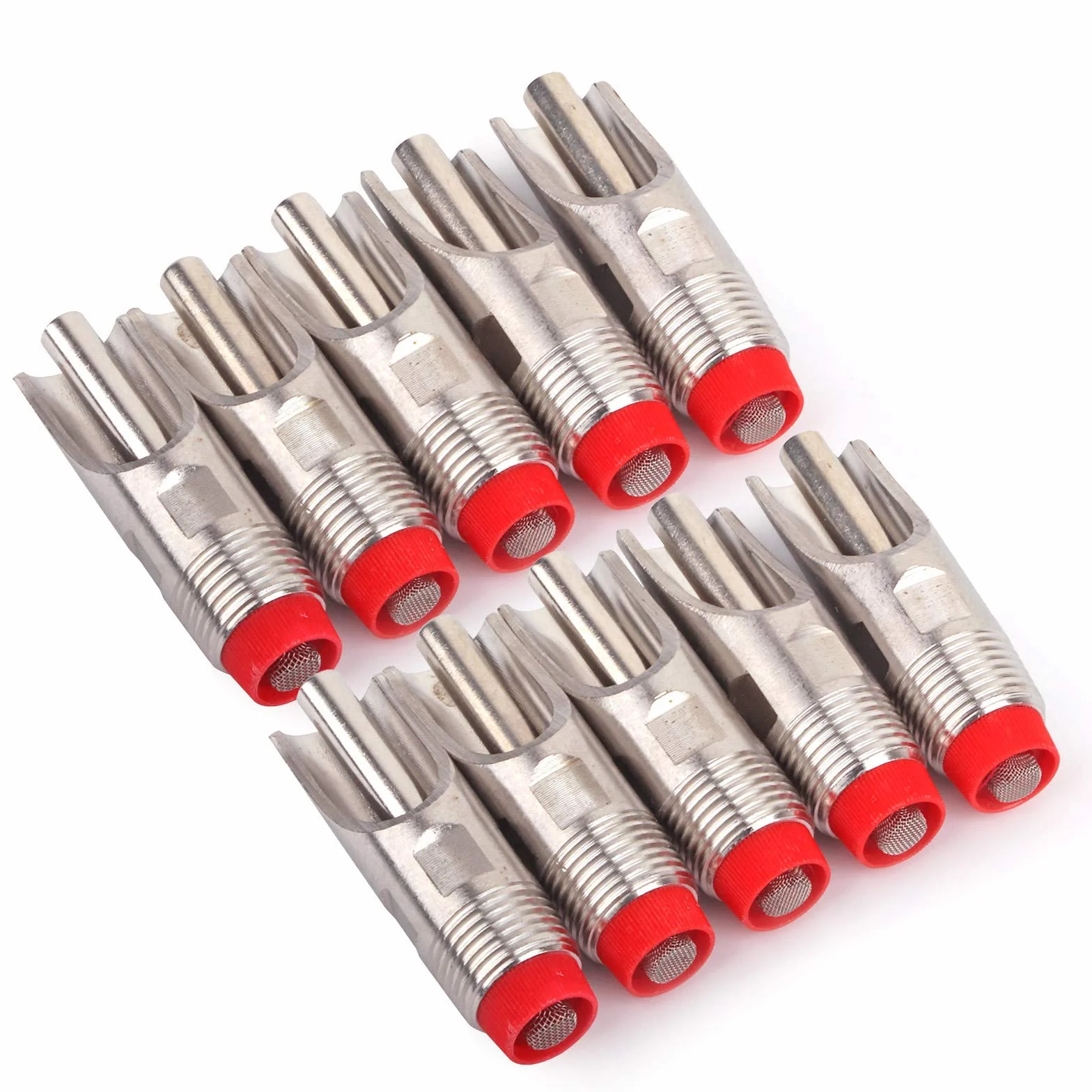 10 Automatico Bebedero para Cerdos,Comederos Animales, Bebederos Acero Inoxidable Filtros,para Cerdas Lechones Perros Bovinos