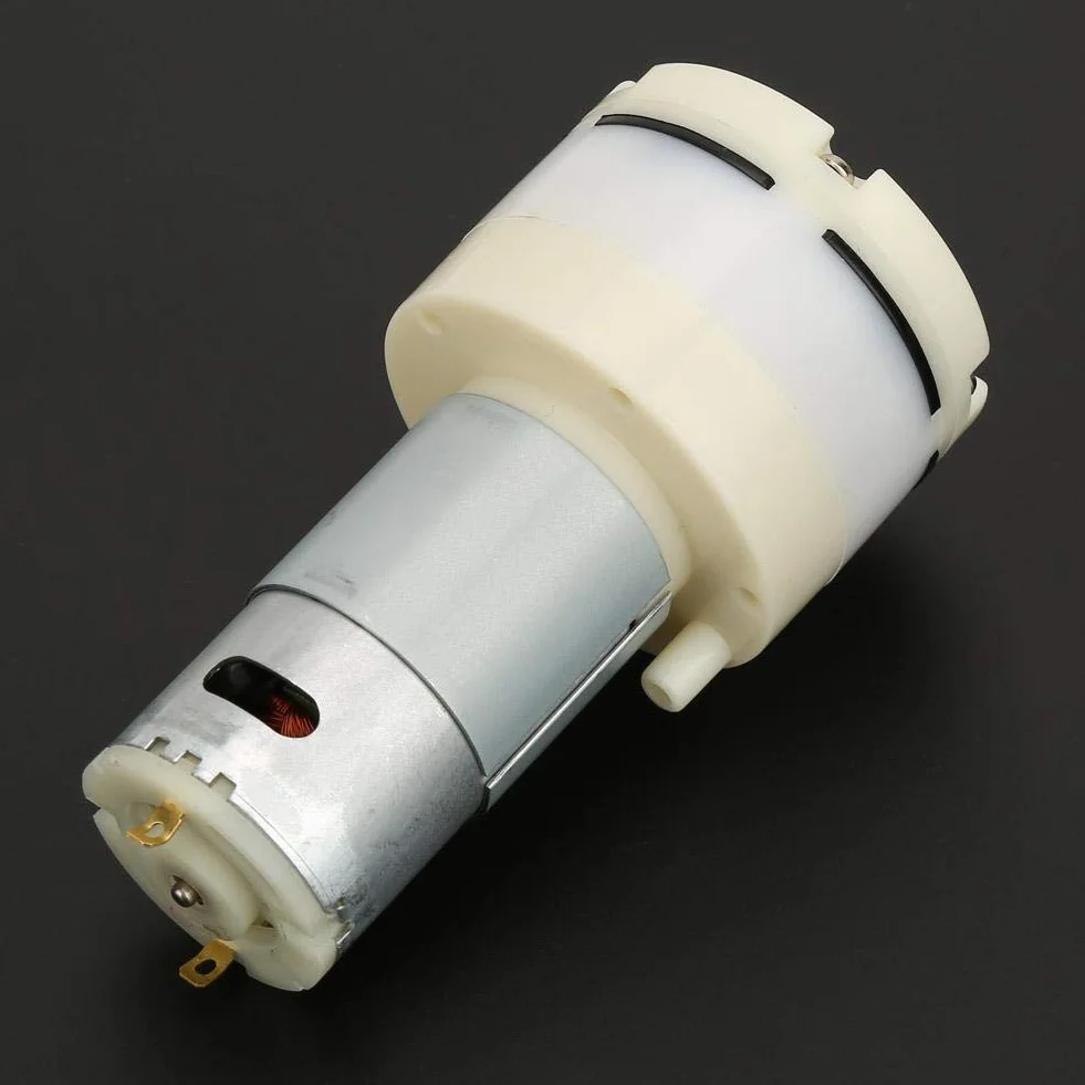 Nikou Bomba de vacío, 1 Pieza DC12V Bomba de vacío Bomba de Aire de diafragma de Alta presión 12L/Min silencioso