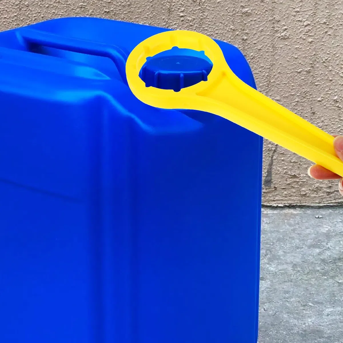 Gatuida Llave para Tapas De Cubo De 25L Herramienta para Abrir Tapas De Balde Plástico Compacta Y Portátil para Uso Industrial Y Doméstico