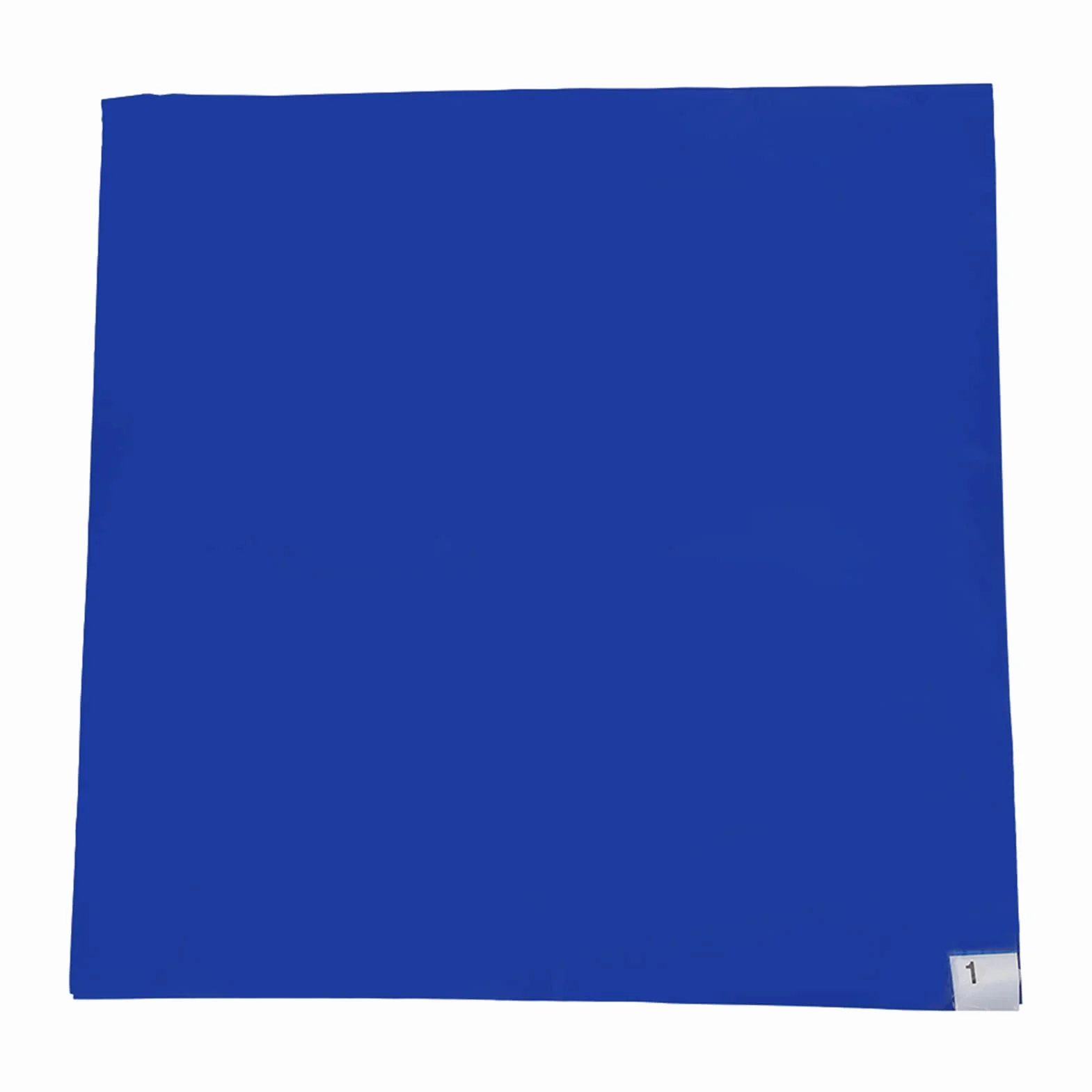Juego de 10 almohadillas adhesivas para sala limpia (30 capas, 45,7 x 91,4 cm), color azul