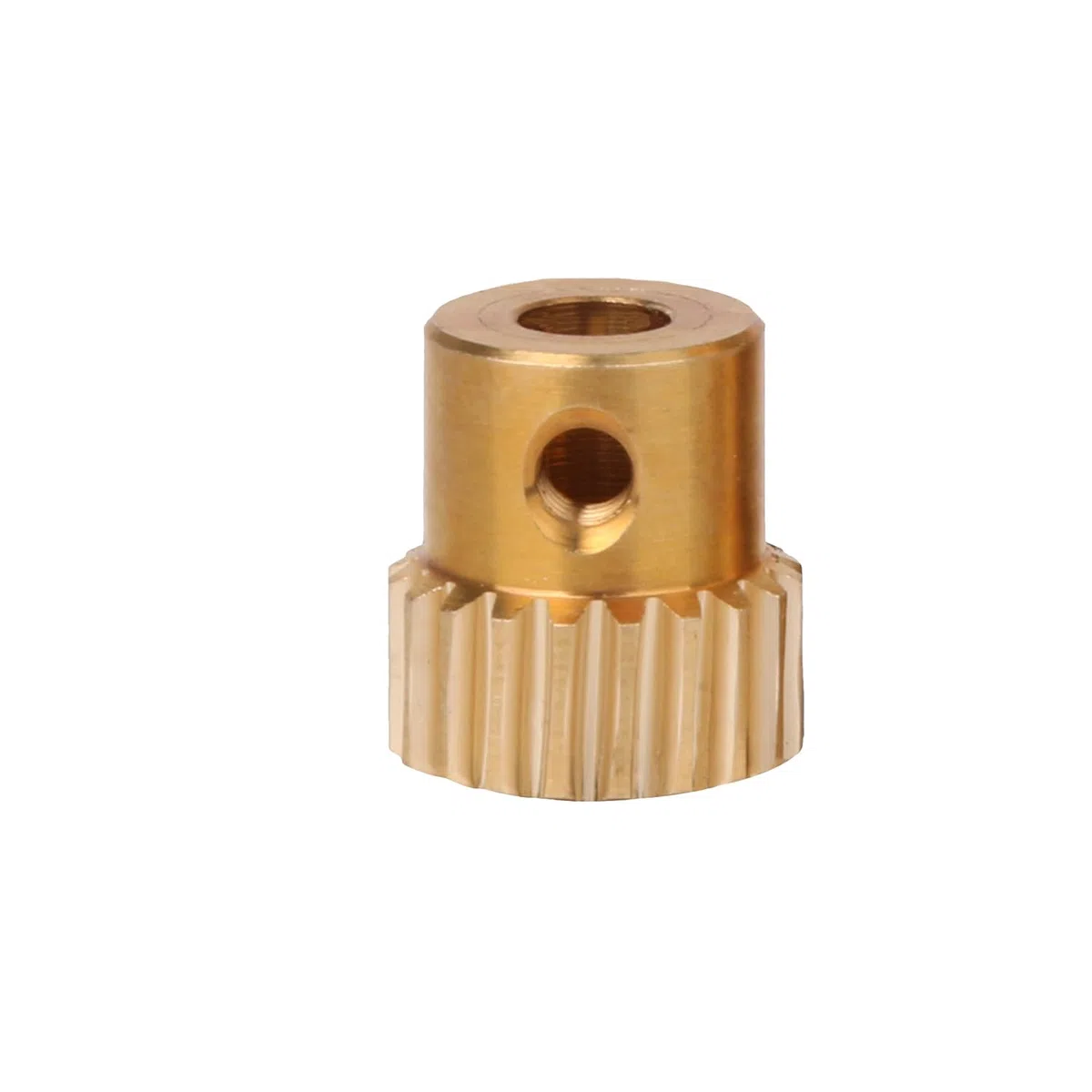 Reductor de latón compacto de 0,5 módulos amarillos, 20 T, rueda dentada y eje de engranaje de 0,3 cm
