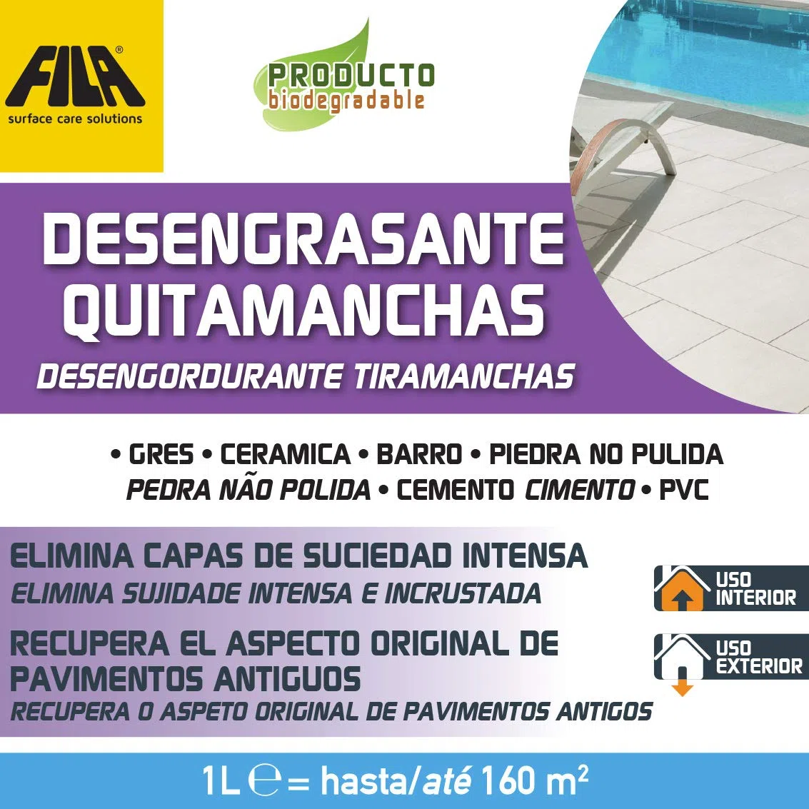 Desengrasante Quitamanchas, Desengrasante Y Decapante, 1L