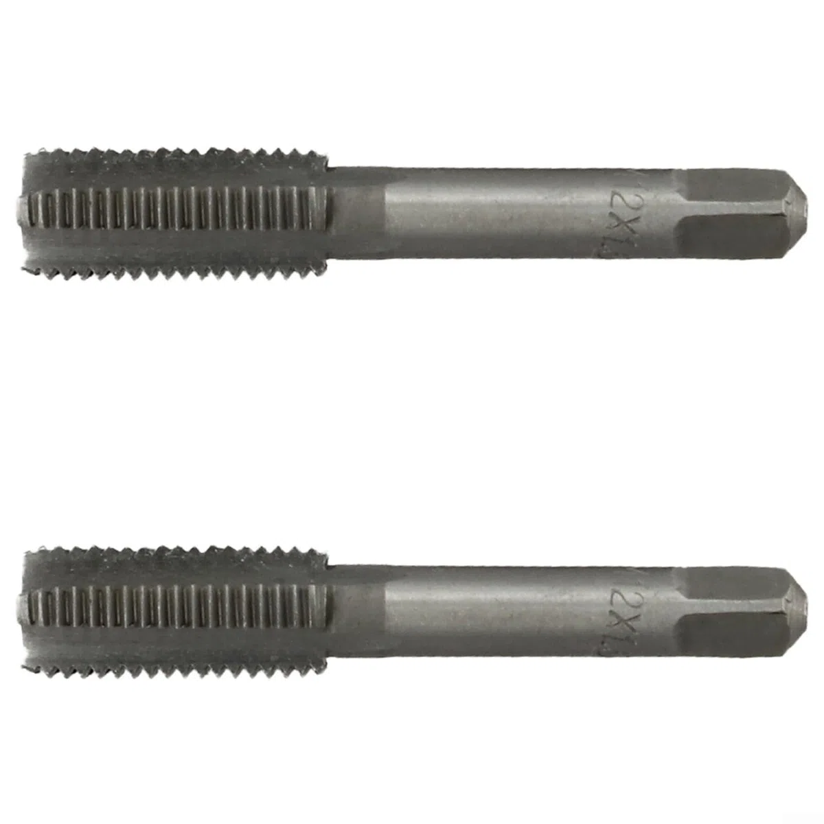 2 piezas de herramientas de roscado derecho M12x1 5 mm flauta recta para roscas finas máquina grifos adecuados para uso industrial y de muebles