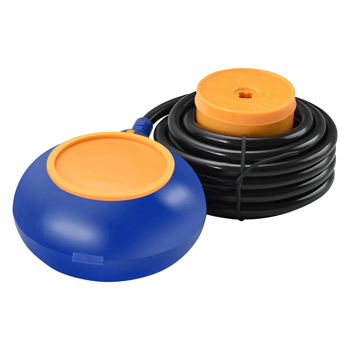 Heschen Interruptor flotante redondo, cable de 4 m, controlador de nivel de agua para tanque de agua, bomba de sumidero