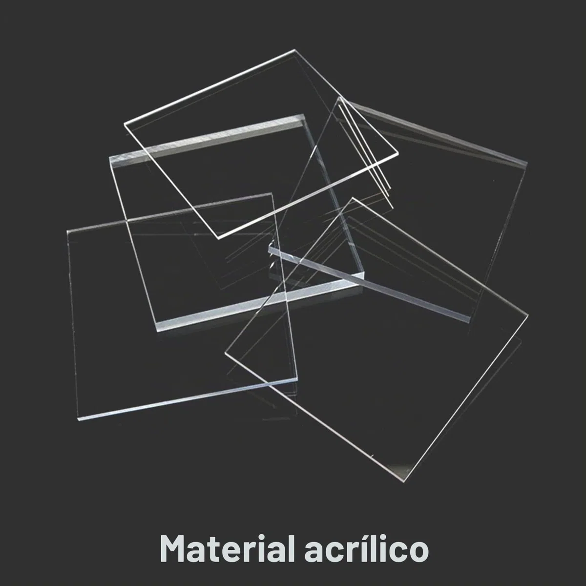 Tissting 2 Unidades Soporte de Exhibición de Acrílico Transparente – Mostrador con Película Protectora Adhesiva para Vitrinas, Escaparates y Productos de Colección