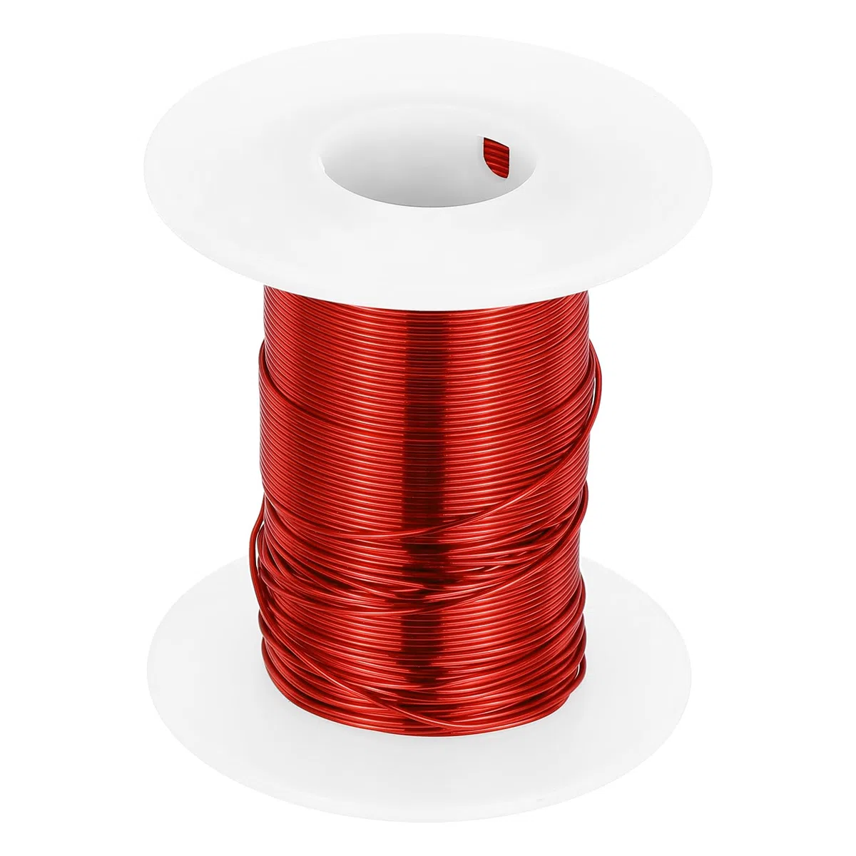 QUARKZMAN Alambre Magnetizado 22 AWG, Calibre 22/0.65mm Alambre De Cobre Esmaltado, 4 oz Alambre De Bobina Magnética Para Transformador, Motor, Eléctrico, 155C(311F)
