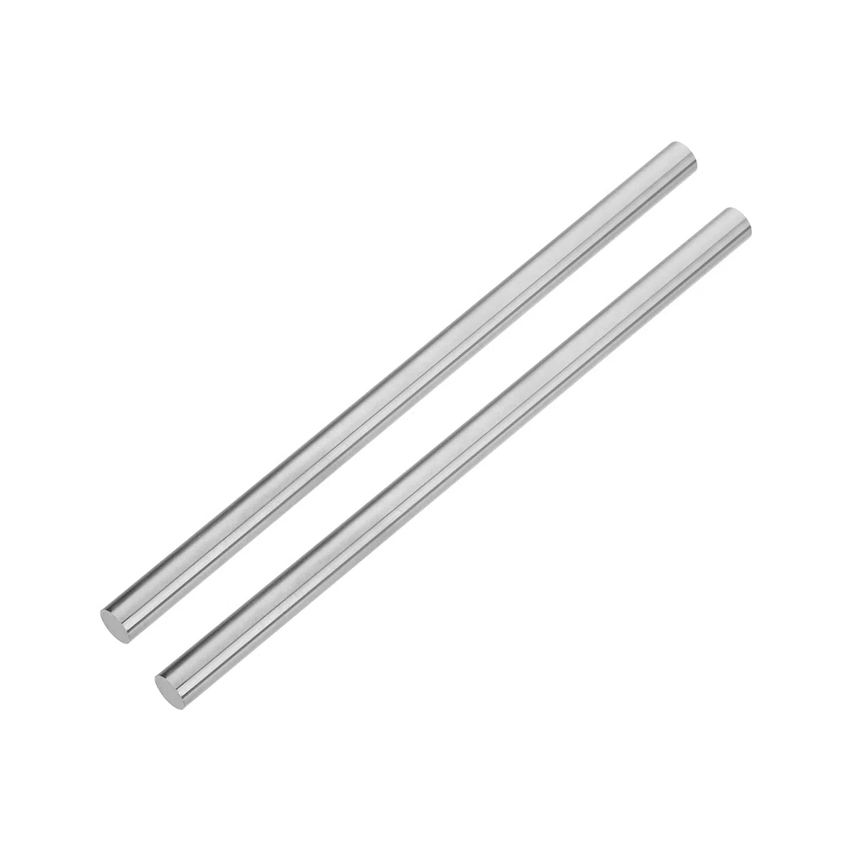 Utoolmart Varilla de acero redonda, 10 mm HSS Herramienta de stock de barra de torno 200 mm de largo, para tornos de taladro de eje, máquina perforadora, eje en miniatura, 2 piezas