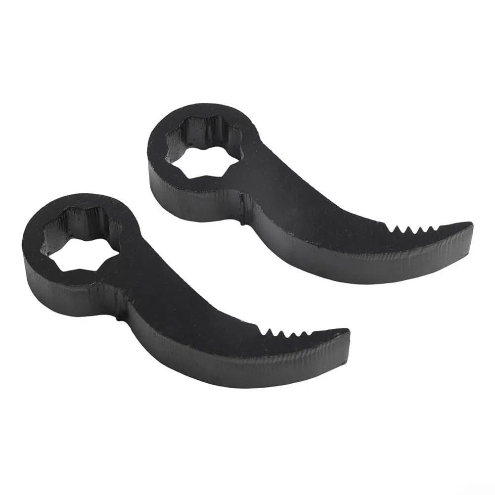 DAZZLEEX 2 cabezales adaptadores de llave de palanca para estabilidad del vehículo y manejo seguro con guantes (B)