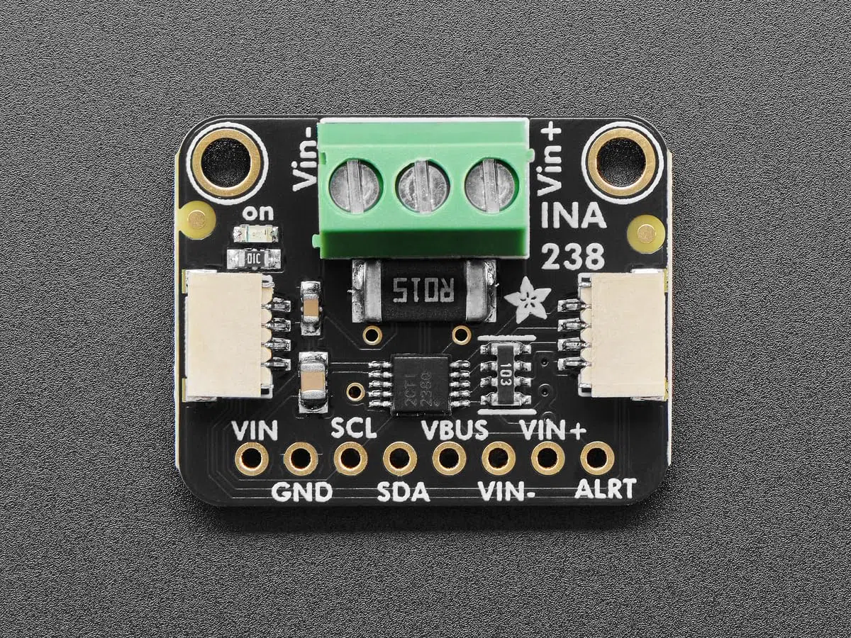 Adafruit INA238 Monitor de Voltaje y Corriente CC, STEMMA QT, 6349