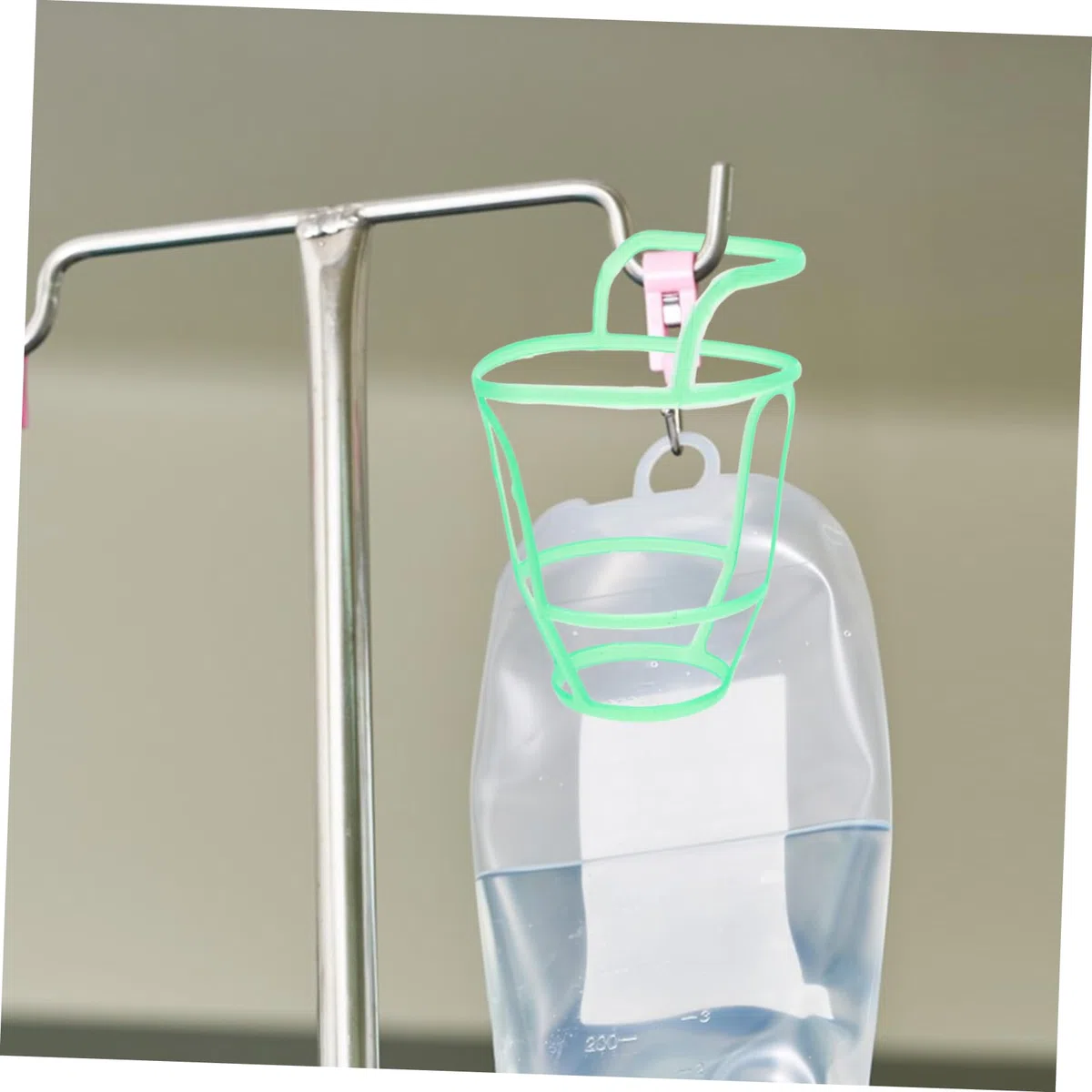 20 Unidades de Red para Colgar Botellas de Infusión de Plástico, Soporte para Botellas de Solución Salina en Hospital, Diseño Cómodo y Material Resistente para Clínicas