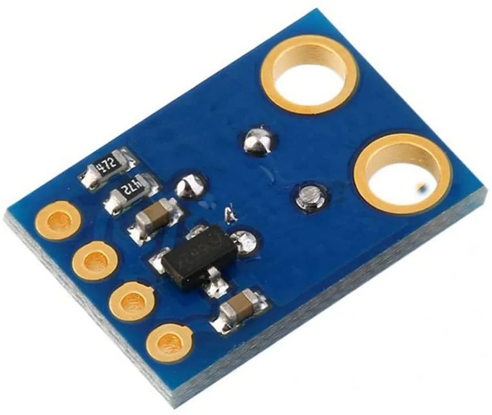 Hailege MLX90614 módulo de sensor de temperatura infrarrojo sin contacto IIC I2C 3-5V para Arduino 51 MCU