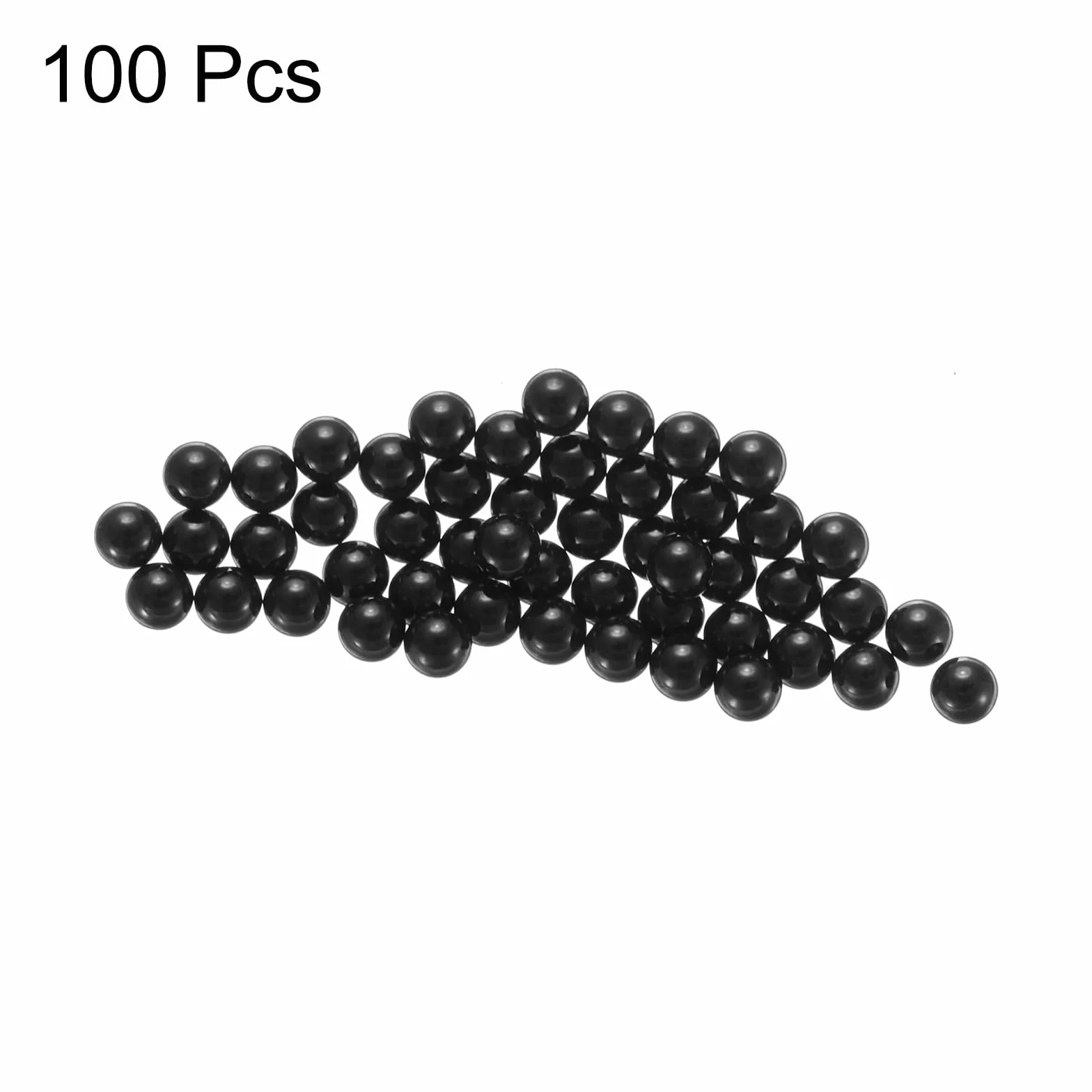 QUARKZMAN 100 Piezas de Bolas de Rodamiento Cerámicas de 2.5mm, Bola de Nitruro de Silicio Si3N4 de Precisión G5