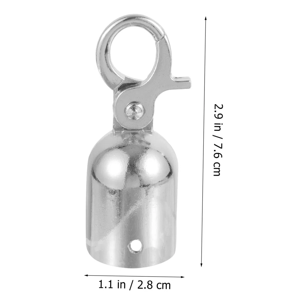 Housoutil 4piezas Tapón De Cuerda De Acero Inoxidable Para Barandillas Fijación Segura Duradera Para Cuerdas Espacios Exteriores Compatible Poste De Recepción Protección De Pasillos