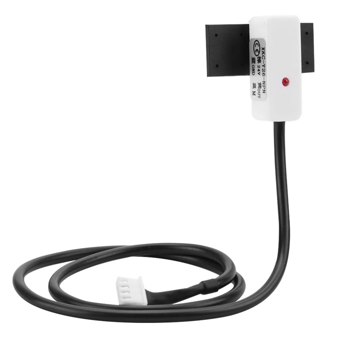 Jadeshay Sensor de Nivel de Agua,24V Sensor de Nivel de Líquido Detector de Nivel de Agua Sin Contacto PNP/NPN Interfaz de Salida (XKC-Y26-NPN 5-24V)