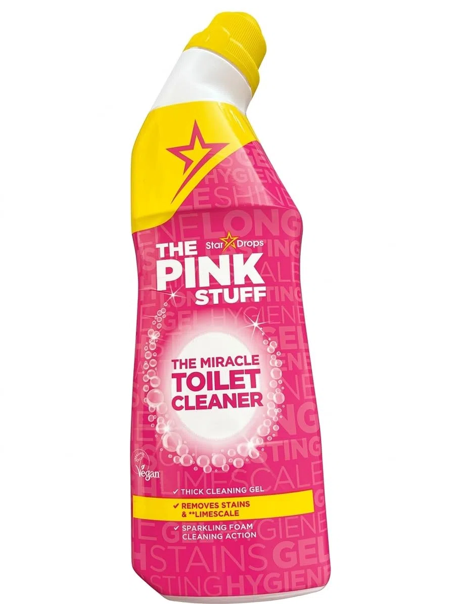 3 limpiadores de inodoro The pink Stuff the Miracle,750ml