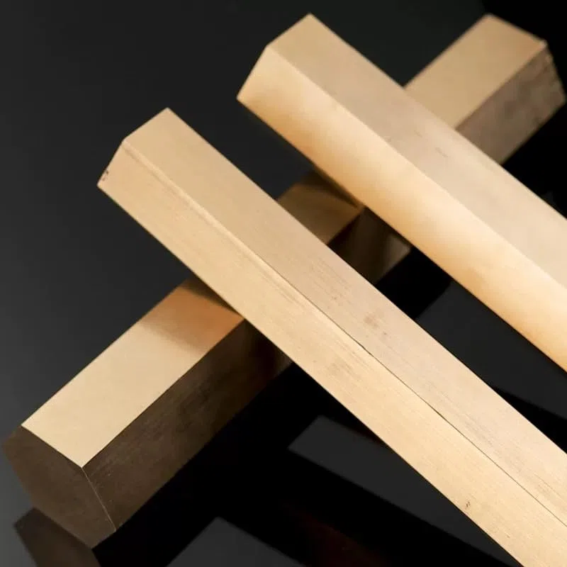 Varillas hexagonales de latón c28000 palo hexagonal sólido longitud de la barra hexagonal 200 mm 250 mm (4 mm*250 mm, 2 unidades)