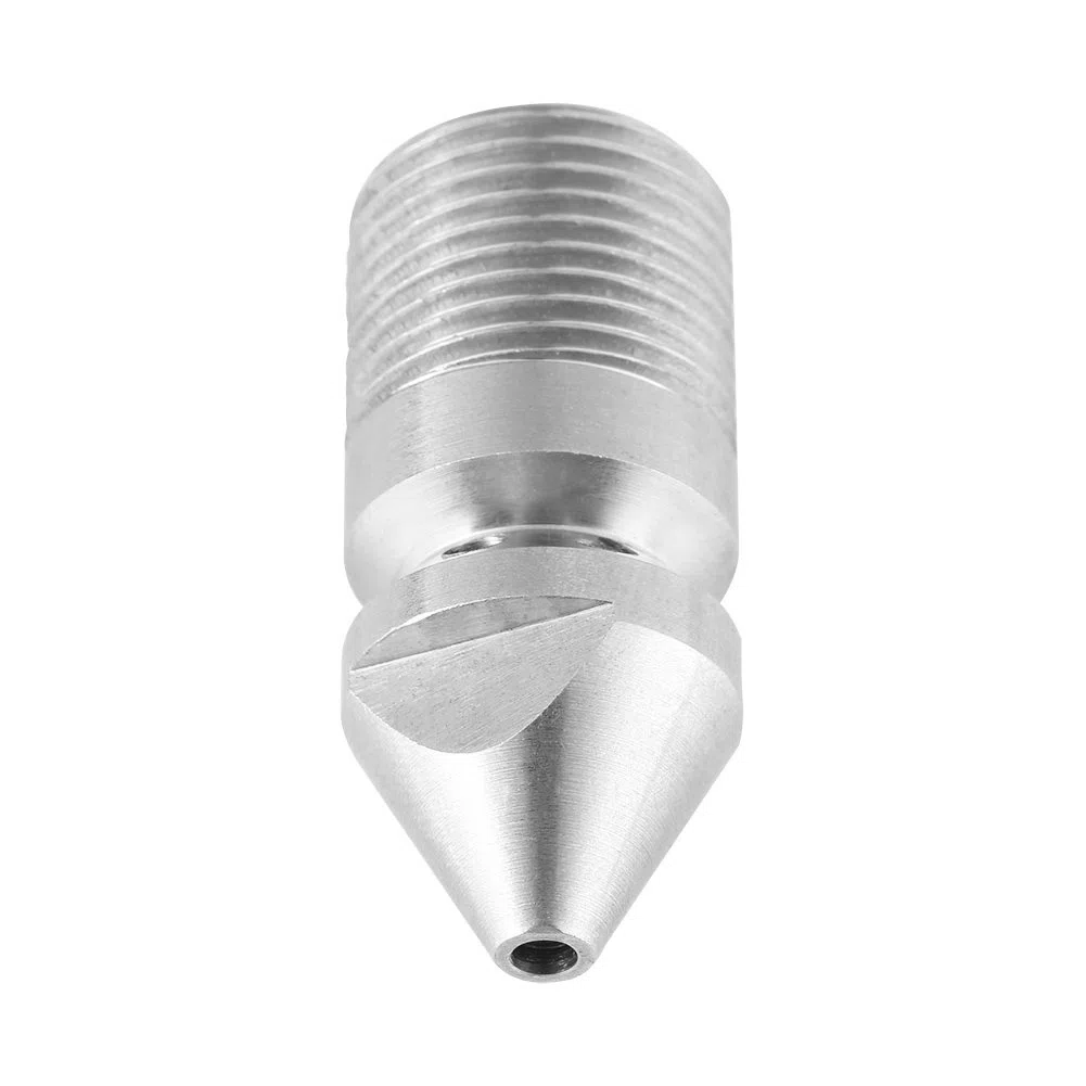 Estink Boquilla de Chorro para Limpieza de Alcantarilla, 3/8 BSP, Acero Inoxidable 304, Alta Presión