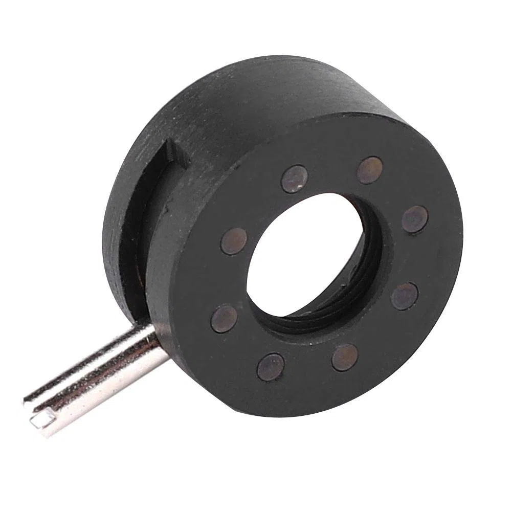 Diafragma de iris, microscopio ajustable Diafragma de iris, microscopio Adaptador de iris Apertura Lente ajustable Diafragma óptico para microscopio, cuatro tamaños diferentes(SK6)