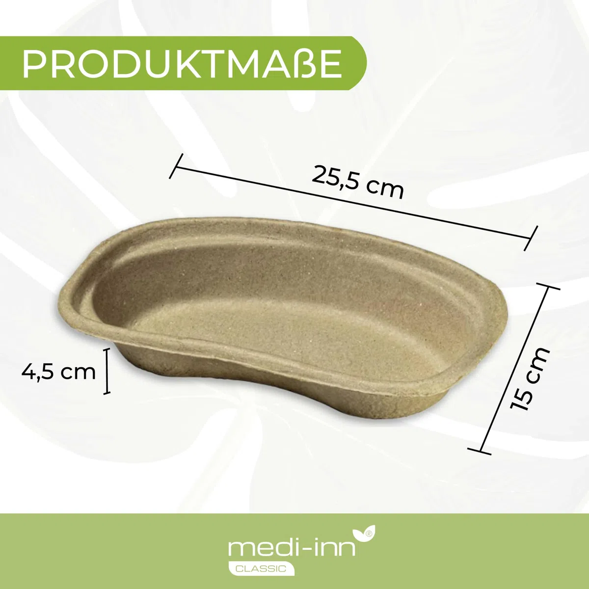 Medi-Inn - Bandejas desechables para riñones (50 unidades)