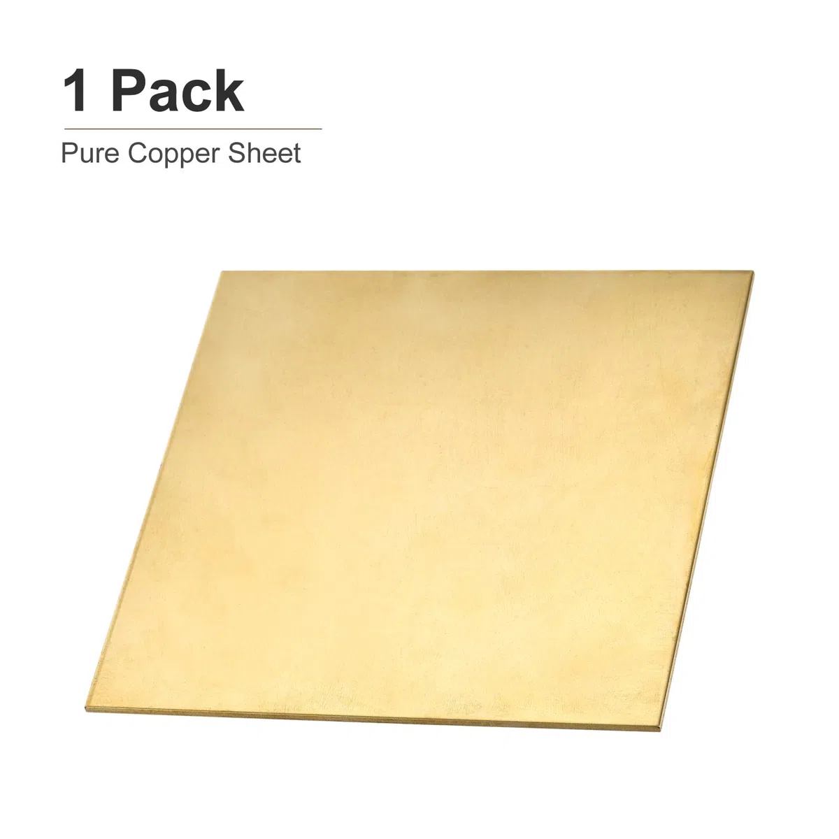 DTGN 150x150x1mm (LxWxT) Latón Hojas - 1 Paquete - Bueno para Fabricar Maquinaria Piezas - Metal Latón Placas