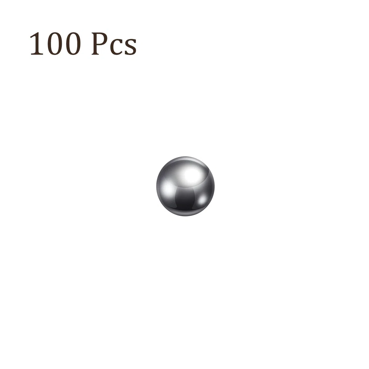 100uds Precisión Bolas - [11mm] Carbono Acero para Rodamientos Válvulas Uso, Sólido
