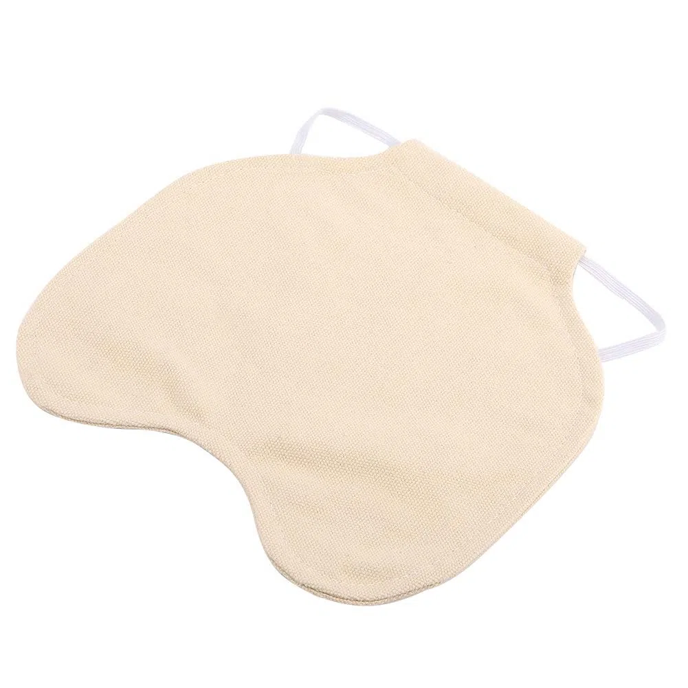 Delantales,Pet Feather Protection Fixer Back Wing Protector Tela Hen Chicken Saddle Apron Double Jacket(Caqui)