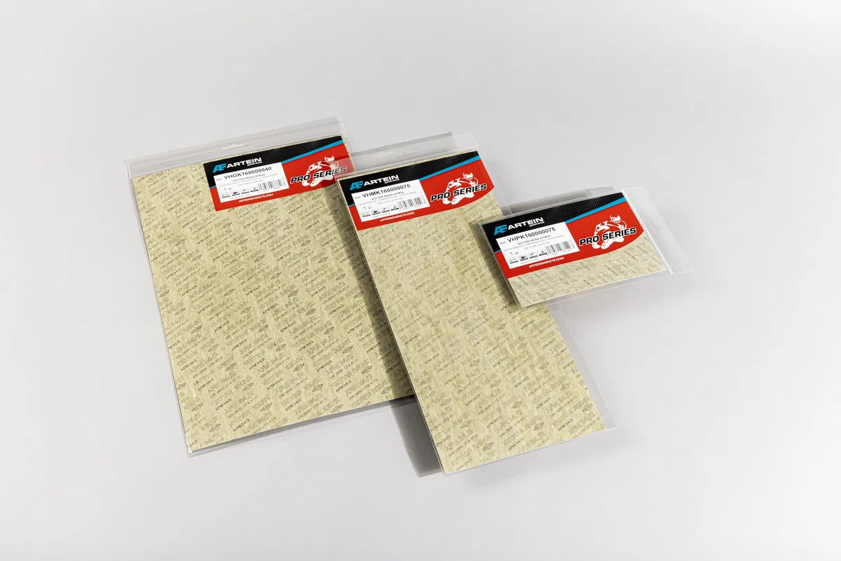 AE ARTEIN gaskets VHMK160000025 - HOJA MEDIANA de cartón prensado de 0,25mm (195 x 475mm) del modelo VICTOR REINZ AFM34