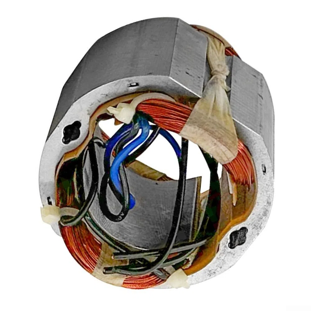 Campo del estator del motor,Reemplazar el campo del motor para el estator eléctrico de la bobina del estator del taladro de 13Mm Estator de las herramientas eléctricas,Bobina de estator de repuesto