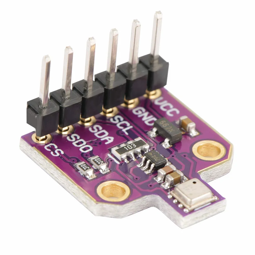 Hilitand Sensor BME680, CJMCU-680 Sensor de Humedad de Temperatura BME680 Placa de Desarrollo de Altura de presión Ultra pequeña