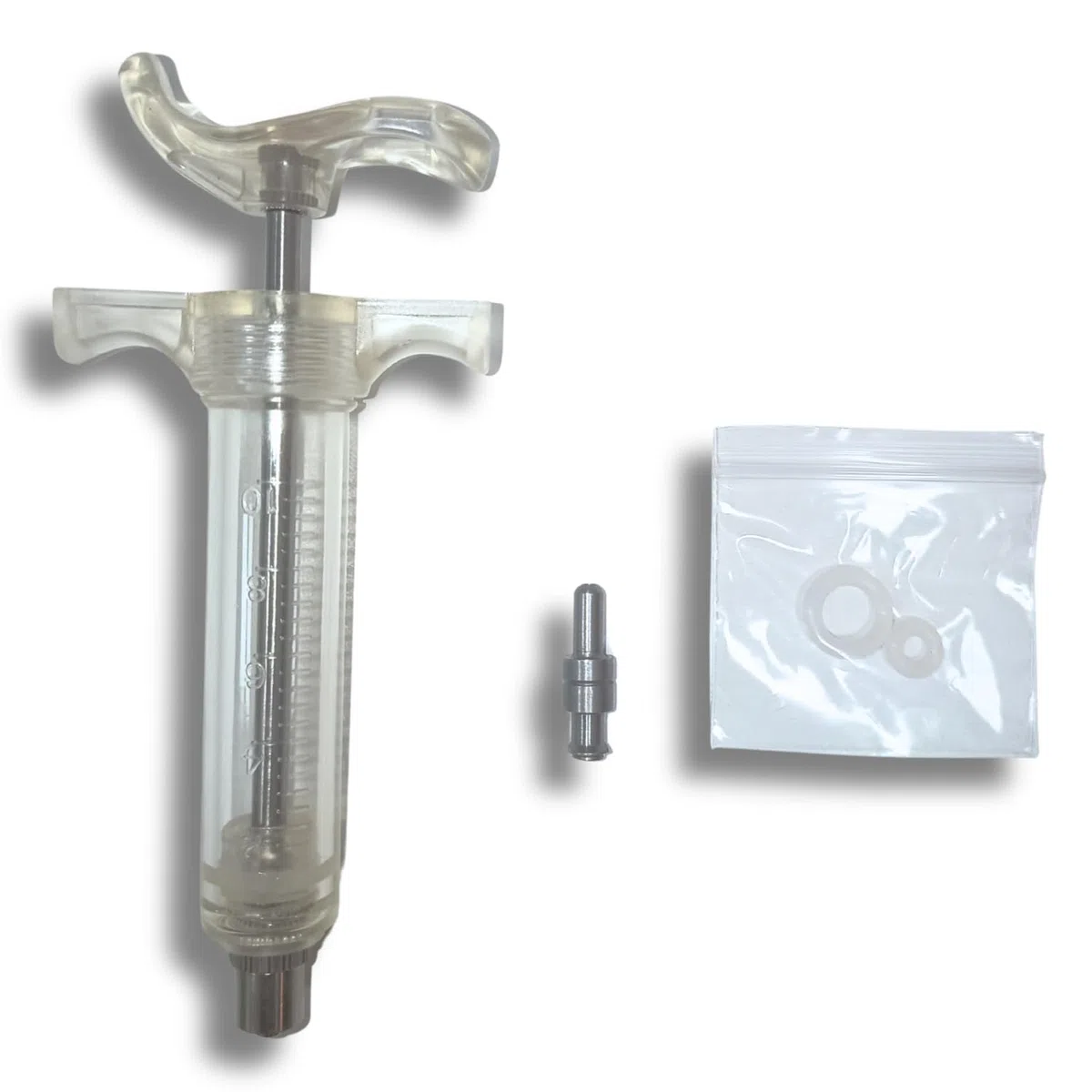 Jeringa Profesional para dosificar sistemas de endoterapia a presión como Ynjec Go Picudo Rojo, Xilemax o Procesionaria del Pino | Soporta Gran Presión | Reutilizable | 10 ml | Nexum Market