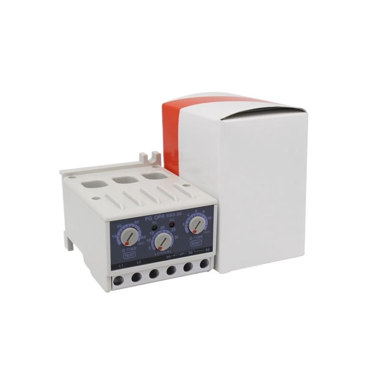 DEBLAN 5-30A 90V-260V SS3-30/60 Protector de Motor de retardo de Viaje de Arranque Ajustable independientemente protección de relé de sobrecarga térmica (Size : SS3-30 5-30A)