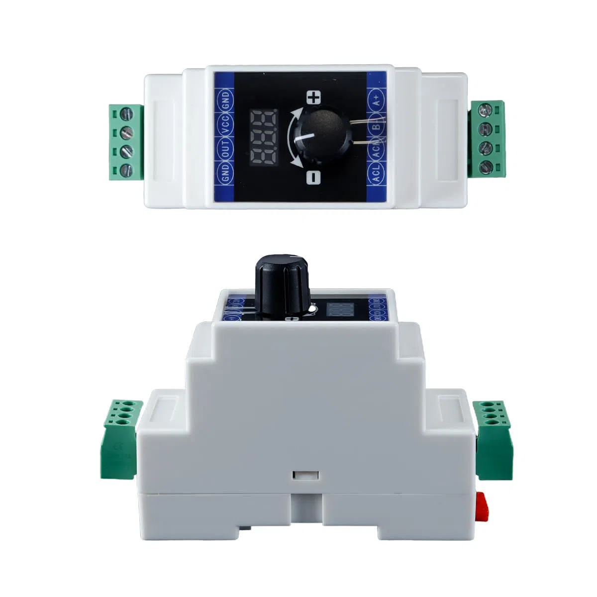 Generador De Señales De Corriente Con Pantalla Digital De 4-20 MA CC, 24 V, Simulador Analógico Para Instalación De Rieles.