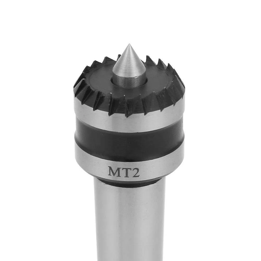 Herramienta de torneado de madera, vivo de servicio pesado, Centro de torno para torno de metalurgia de madera(MT2)