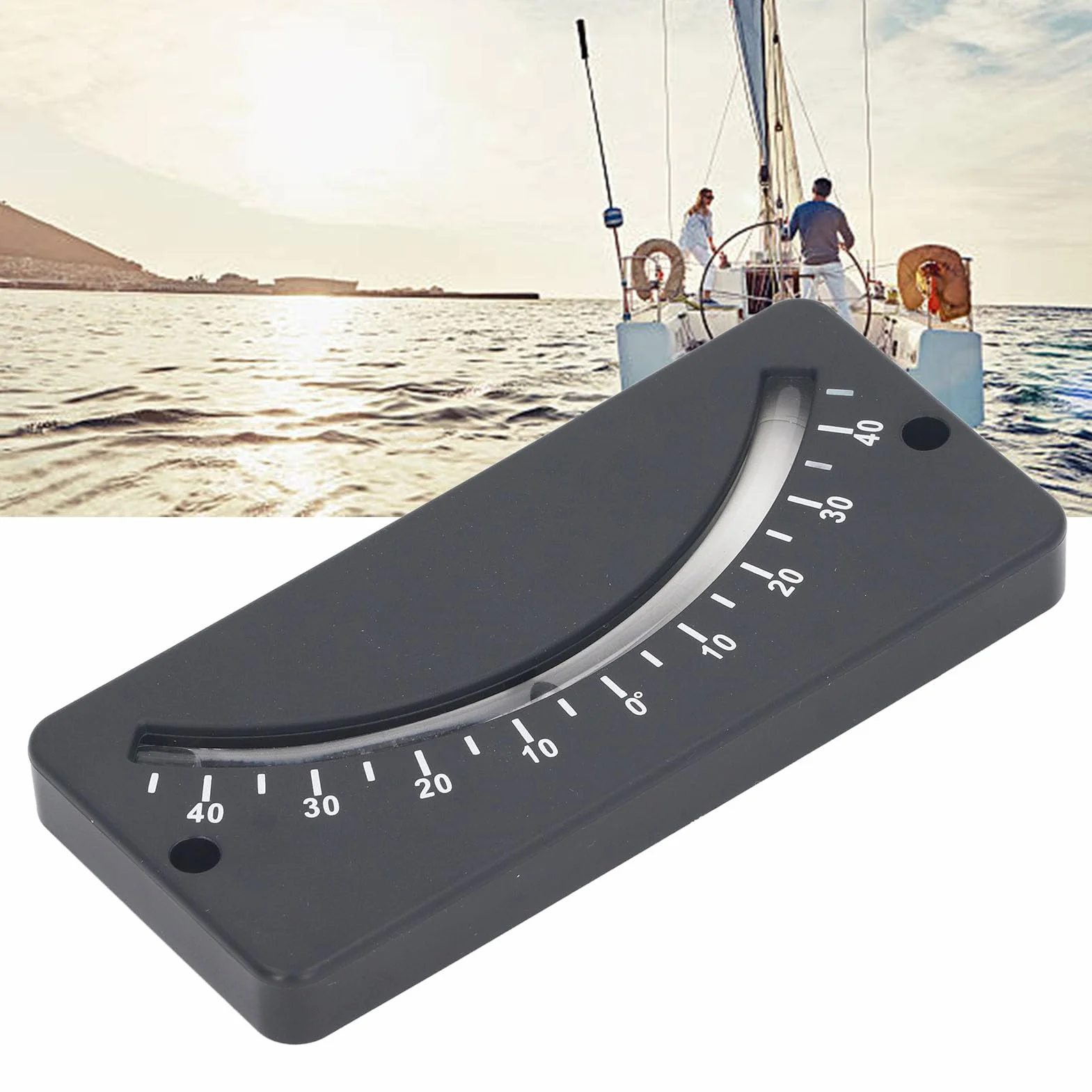 Inclinómetro de ±40º Indicador de Ángulo Multiusos de Alta Resolución Para Vehículos Todoterreno Camión Vehículo Recreativo Caravana Remolque Y Barco