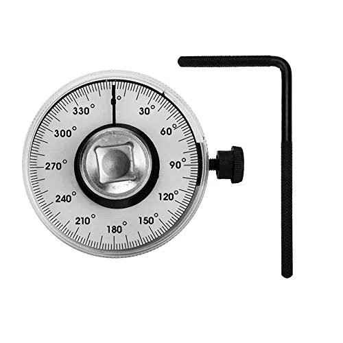 Medidor De Ángulo De Torsión Ajustable /2'' DR Para Herramientas Automotrices Llave De Precisión Con Dial Legible Ideal Para Talleres Y Garajes