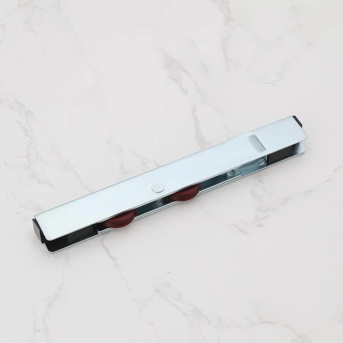 2 rodillos para puerta corredera de patio, doble polea de acero inoxidable, polea de ventana para puertas de madera de UPVC, 160 x 12 x 20 mm