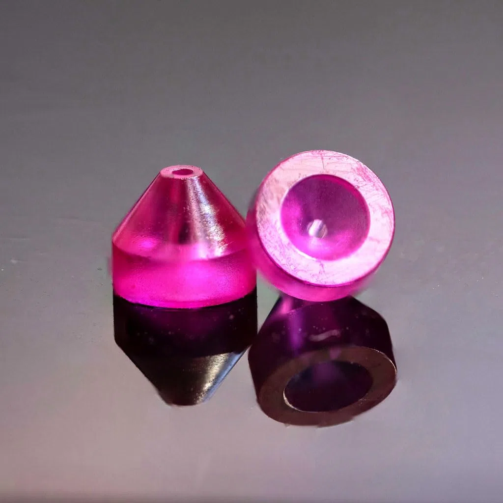 Boquilla de rubí de 0,4 mm para impresora 3D QIDI Plus 4, muy dura y resistente al desgaste, para fabricación aditiva de precisión.