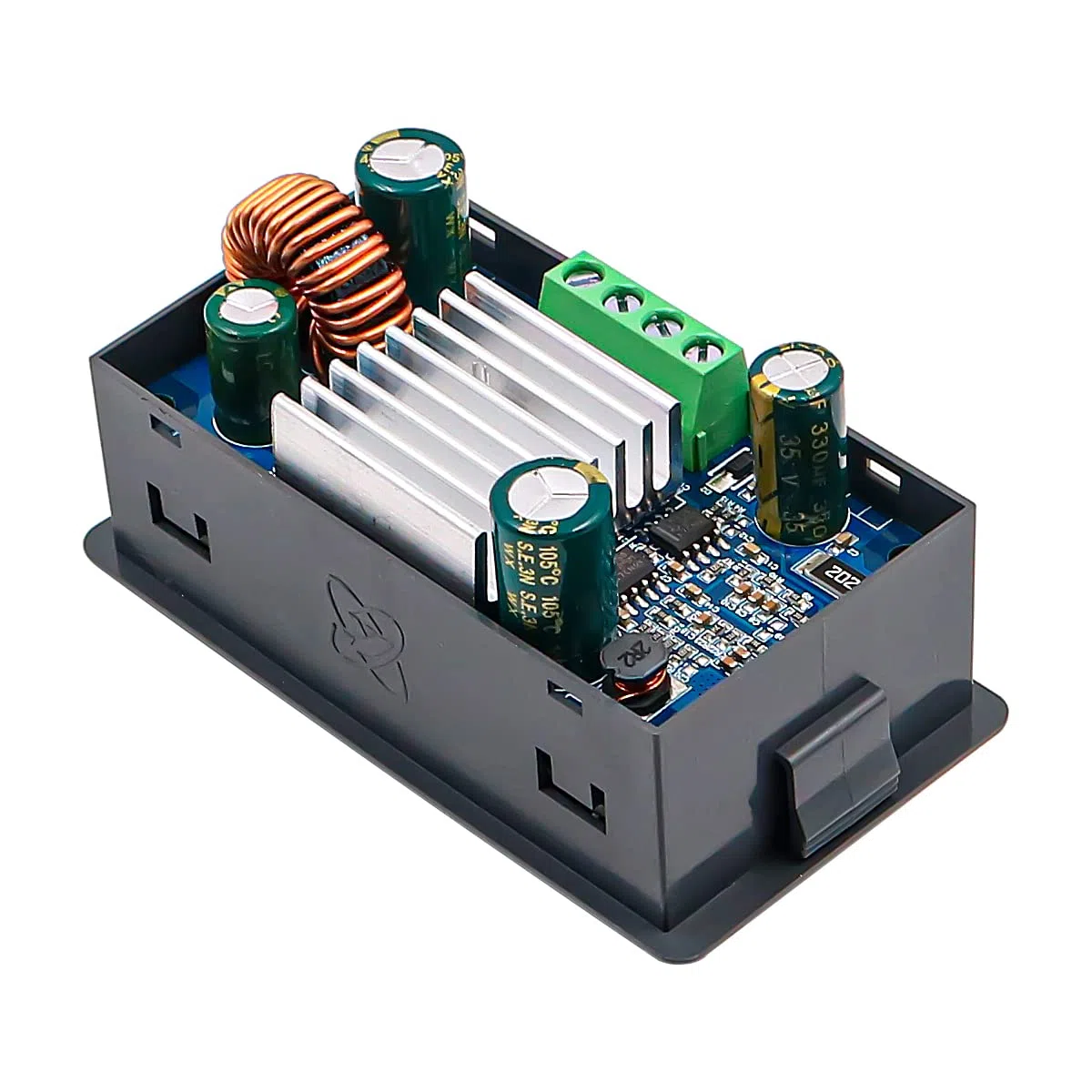 Ajustable DC Buck Boost Convertidor de Potencia 35W Voltaje y Amperímetro Regulador de Voltaje DC XY-SK35H