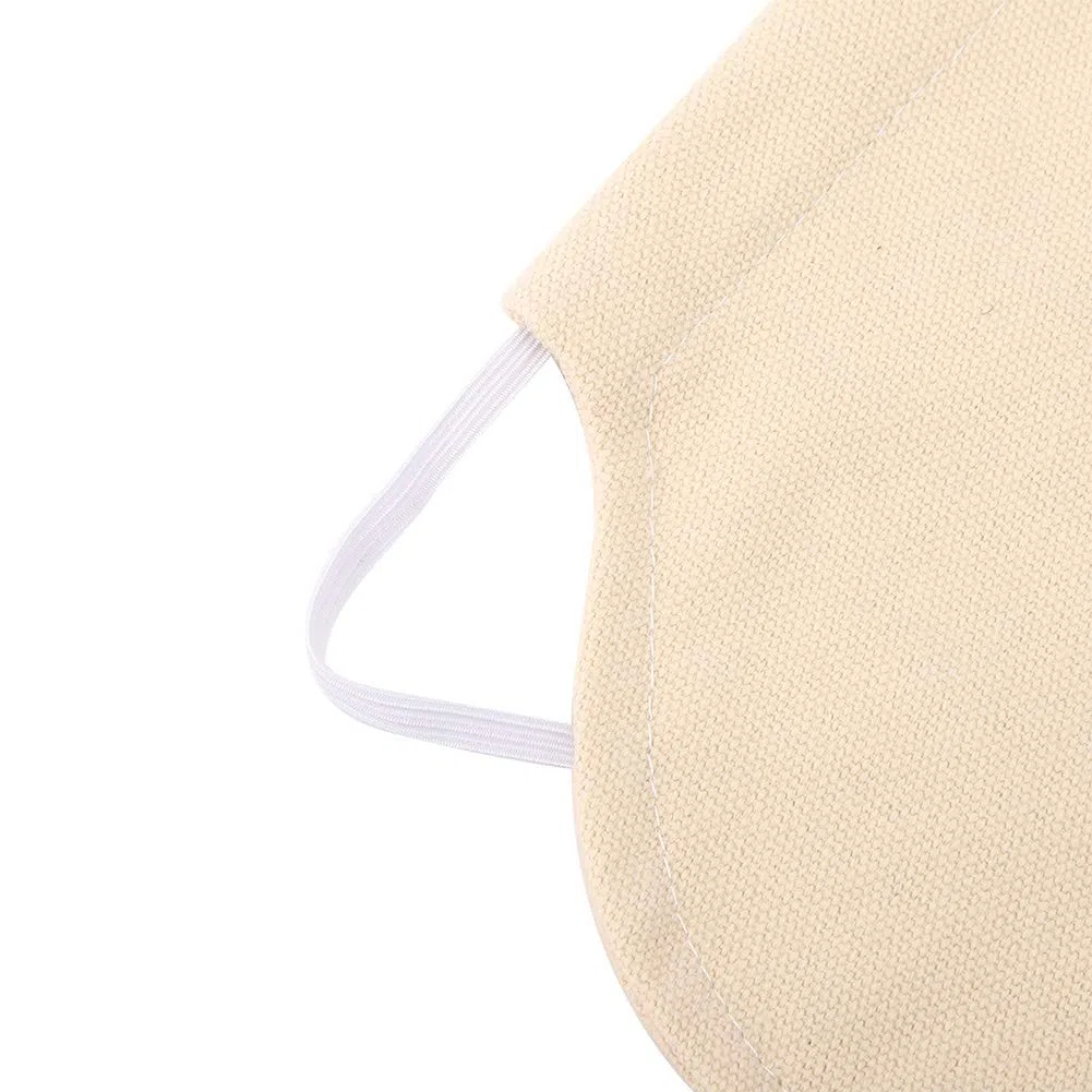 Delantales,Pet Feather Protection Fixer Back Wing Protector Tela Hen Chicken Saddle Apron Double Jacket(Caqui)