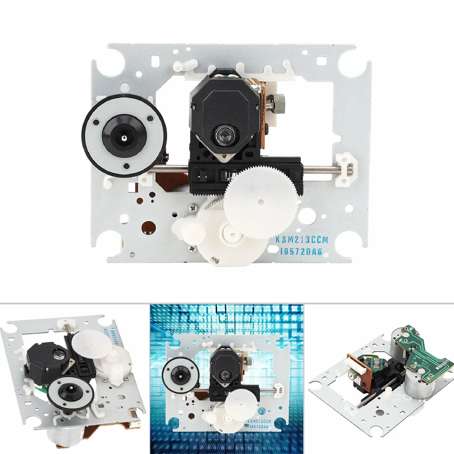 KSS-213CCM Cabezal de Lente para Disco MA | Extracción Eléctrica y Puerta OC, Compacta y Eficiente